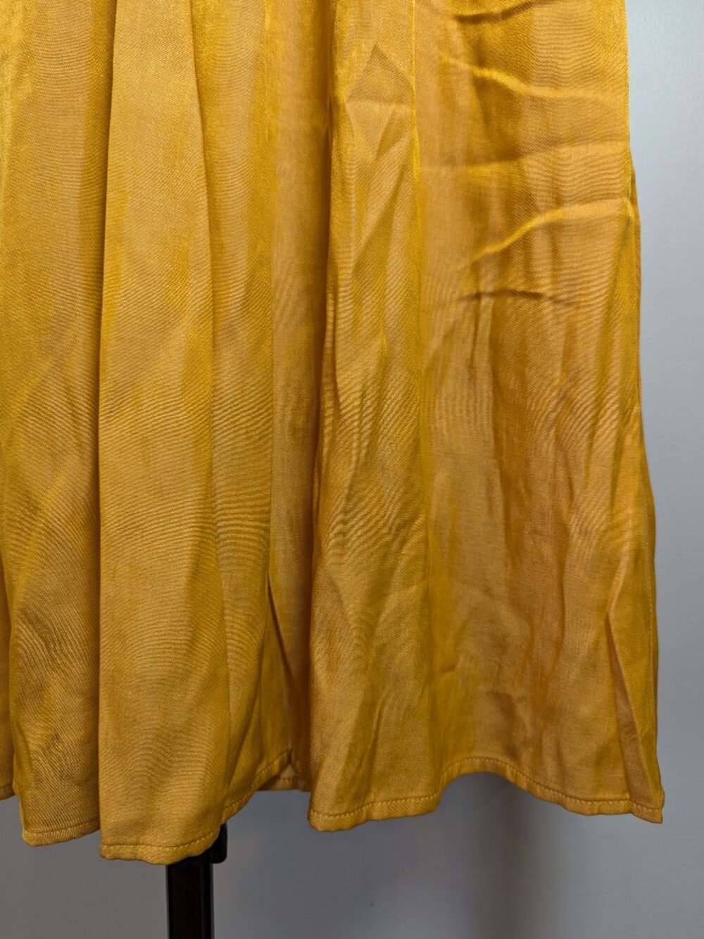 NWT Saturday Club Women's Size S Colourblock Maxi Dress Yellow/Purple - Picture 5 of 10